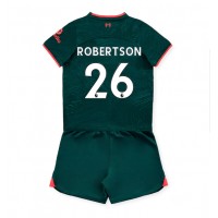 Fotbalové Dres Liverpool Andrew Robertson #26 Dětské Alternativní 2022-23 Krátký Rukáv (+ trenýrky)